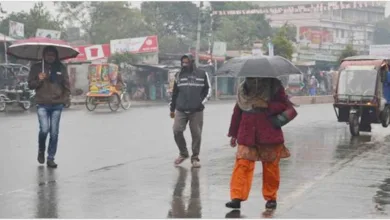 রাজধানীতে গুঁড়ি গুঁড়ি বৃষ্টি