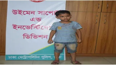 চার বছরের শিশু রাব্বি বাবা মাকে খুঁজছে