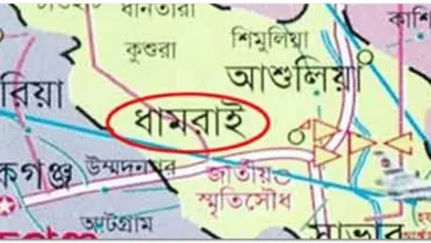 ধামরাইয়ে ঝোপের ভেতর থেকে এক নবজাতককে উদ্ধার