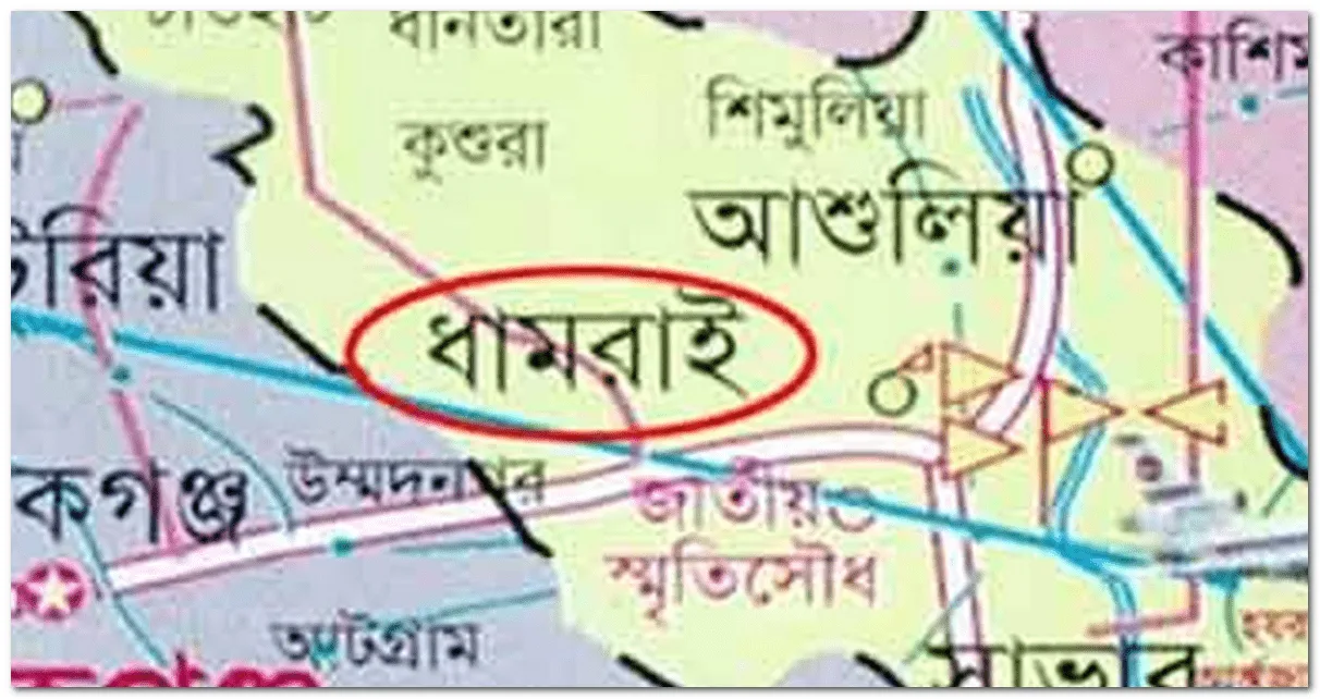 ধামরাইয়ে ঝোপের ভেতর থেকে এক নবজাতককে উদ্ধার