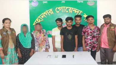 নারী দিয়ে ফাঁদ পেতে ফাঁসিয়ে অপহরণকারী প্রতারক চক্রের ছয় সদস্য আটক