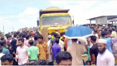 নেত্রকোনায় ট্রাকচাপায় মোটরসাইকেল আরোহী দুই যুবক নিহত