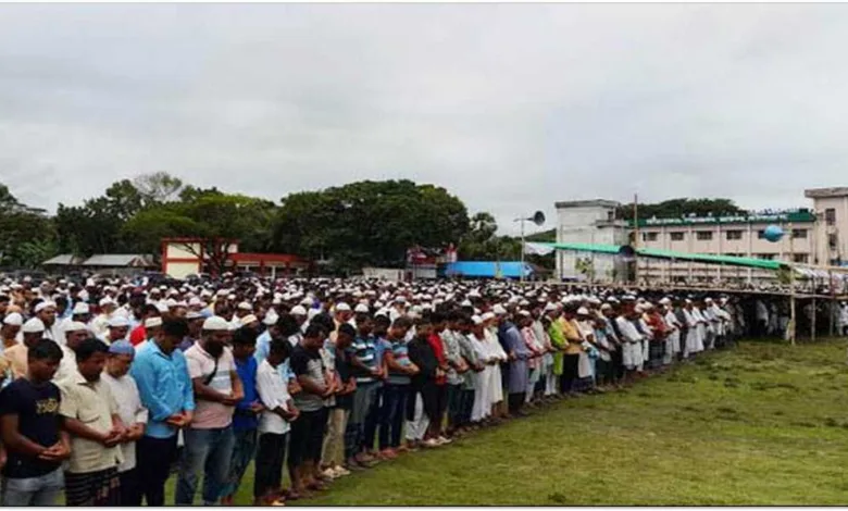 ফরিদপুরে সাজেদা চৌধুরীর প্রথম জানাজা সম্পন্ন