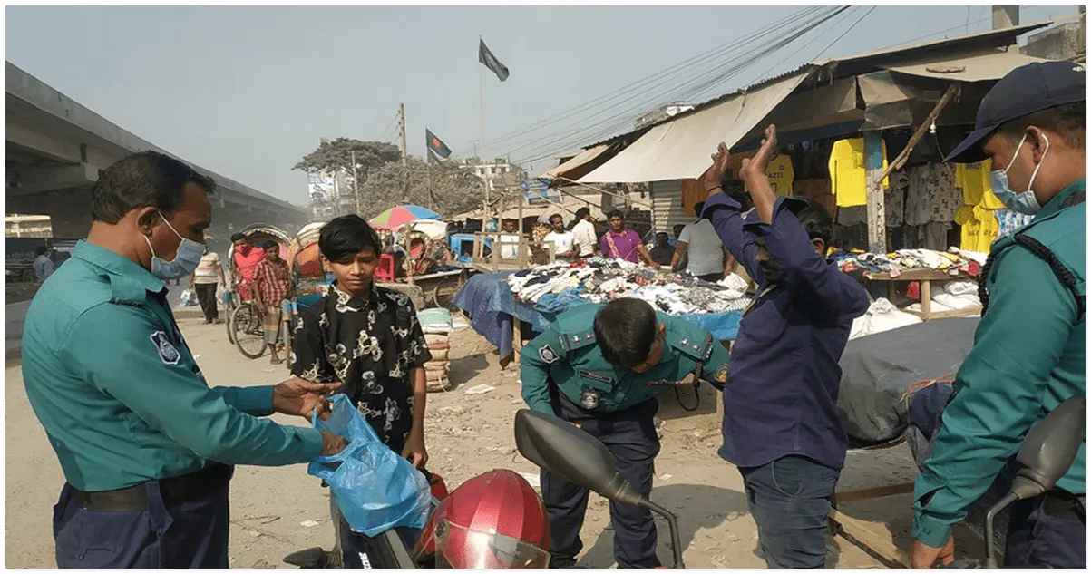 রাজধানীর সব প্রবেশমুখে চেকপোস্ট বসিয়ে তল্লাশি চালাচ্ছে পুলিশ