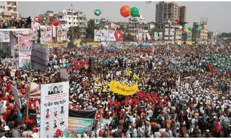 সরকারবিরোধী বিভিন্ন দলের আজ গণ অবস্থান কর্মসূচি