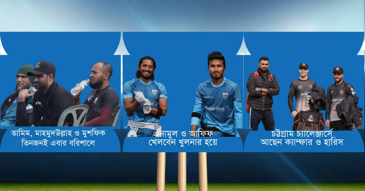 বিপিএল ২০২৪ কোন দলে কারা