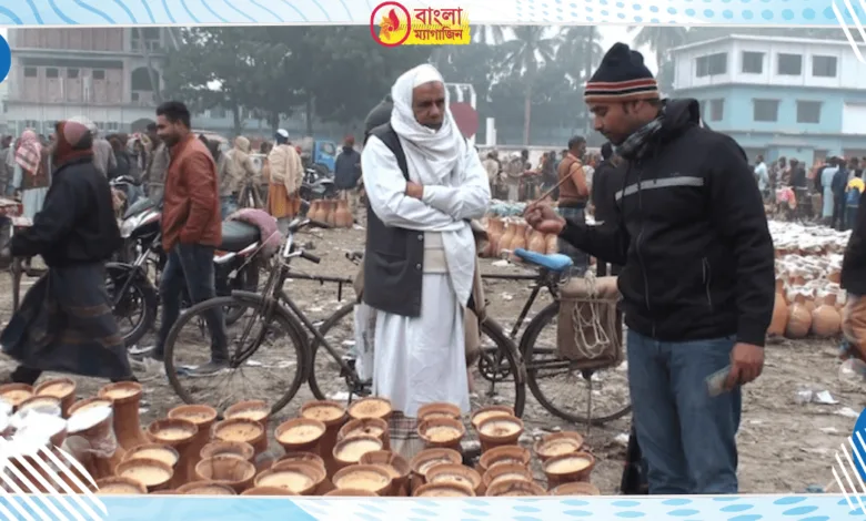 দেশের সর্ববৃহৎ সরোজগঞ্জ গুড়ের হাট ৩০০ বছরের পুরোনো