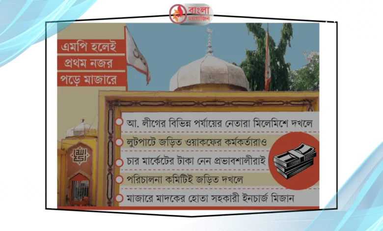 হাজার কোটির শাহ আলীর মাজারে প্রভাবশালীদের লুটপাট